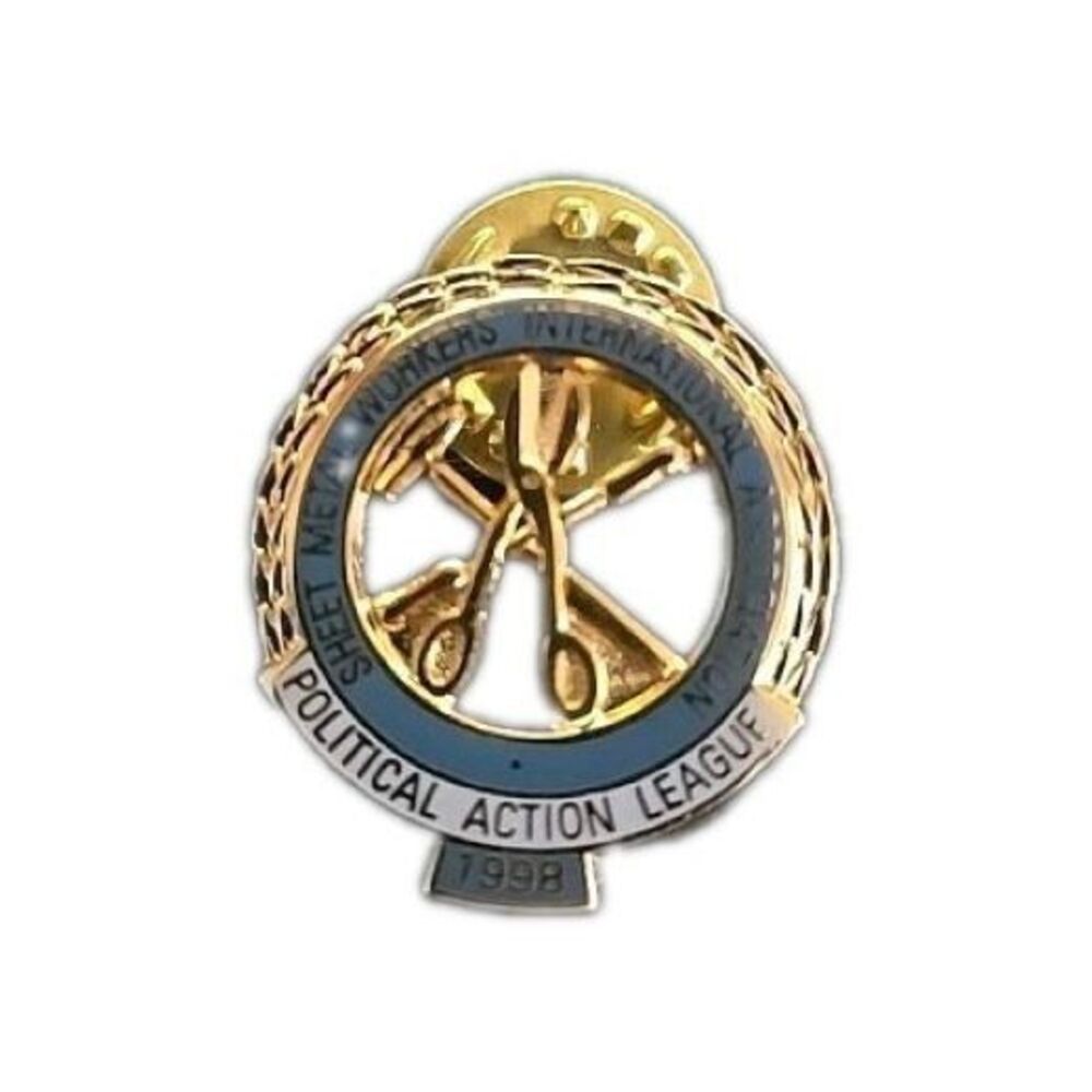 Vintage 1998 100th Anniversary of Sheet Metal Workers International Union Pin - Picture 1 of 2